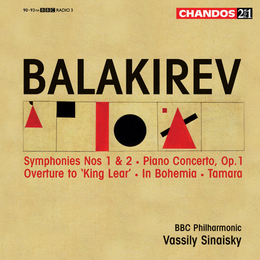 巴拉基列夫: 第一 & 第二交响曲, 钢琴协奏曲,《李尔王》序曲