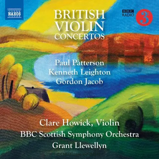 小提琴协奏曲集（英）(Howick, BBC Scottish Symphony, Llewellyn)